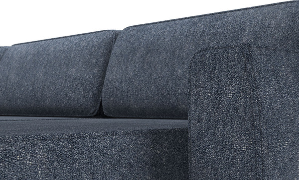 Диван П-образный Олмеко Женева 2S2O2P еврокнижка