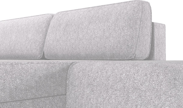 Диван П-образный Олмеко Женева 2S2OPF правый еврокнижка