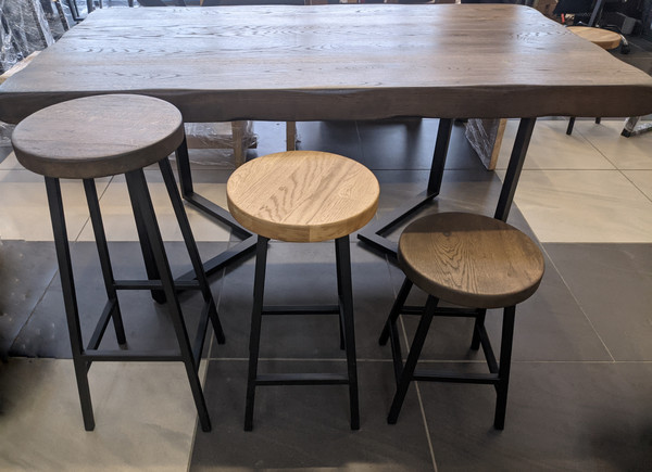 Табурет барный Iva-Wood полубарный