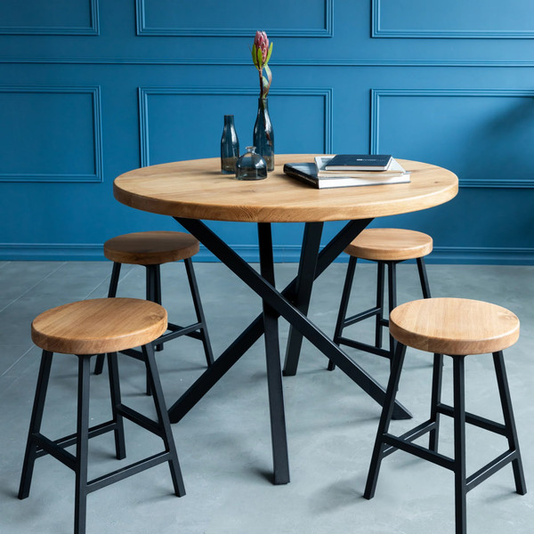 Табурет Iva-Wood дубовый