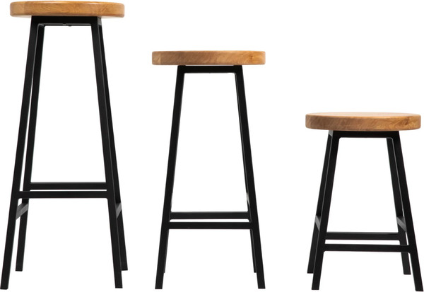 Табурет Iva-Wood дубовый