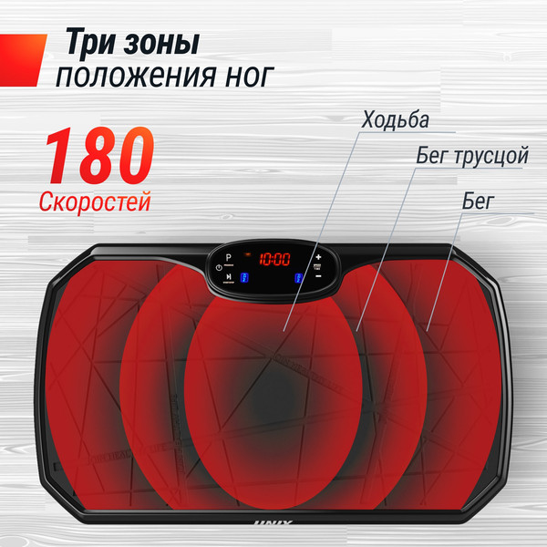 Виброплатформа UNIX Fit Edge 2D VP2DEBK