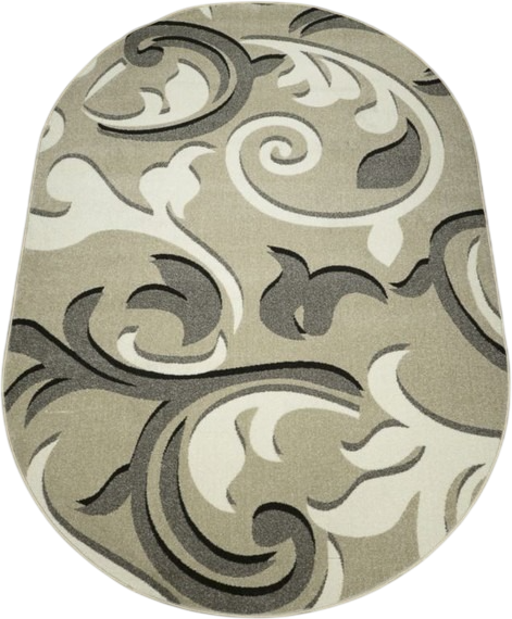 Ковер Белка Фиеста 36107 36955 Овал - фото