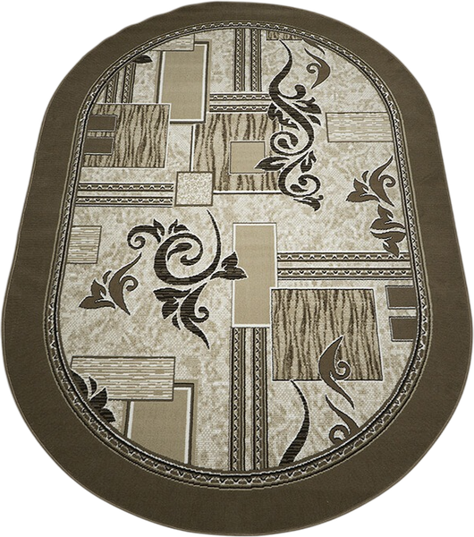 Ковер Белка Лайла де Люкс 15839 10834 Овал - фото