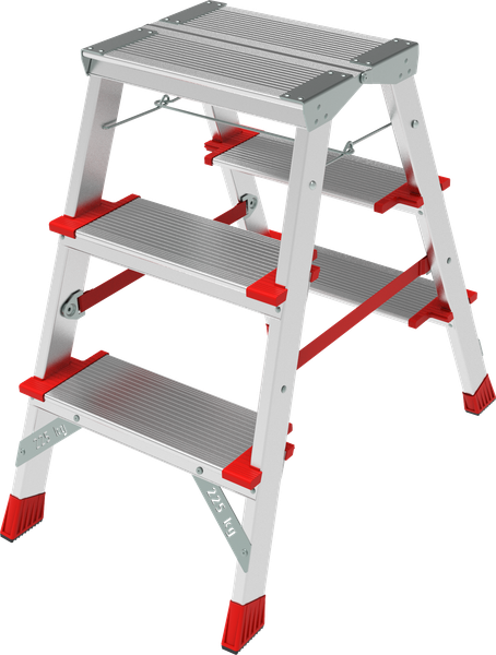 Лестница-стремянка Новая Высота NV 3127А / 3127203А - фото
