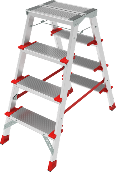 Лестница-стремянка Новая Высота NV 3127А / 3127204А - фото