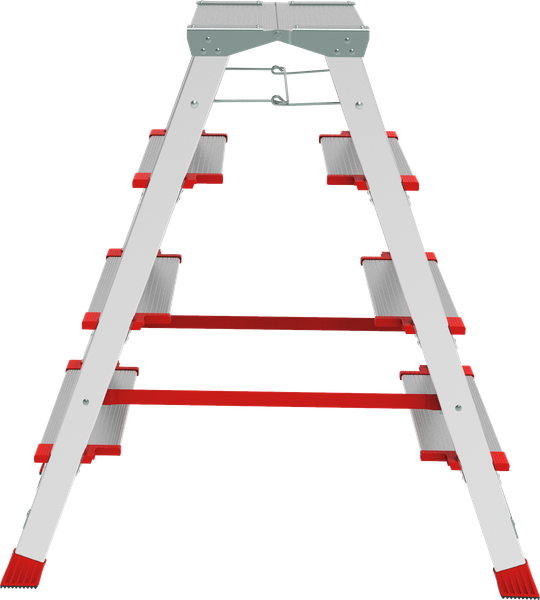 Лестница-стремянка Новая Высота NV 3127А / 3127204А