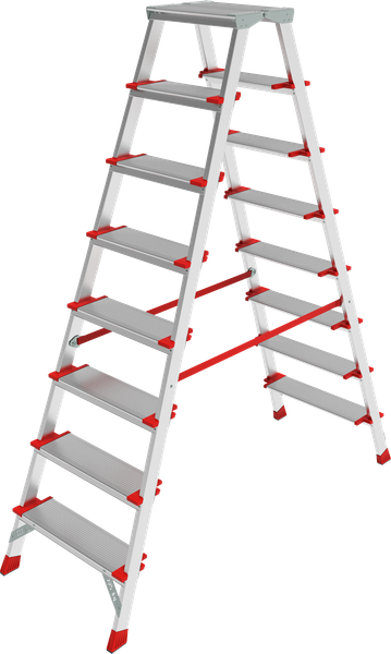 Лестница-стремянка Новая Высота NV 3127А / 3127208А - фото