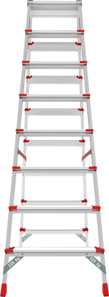 Лестница-стремянка Новая Высота NV 3127А / 3127208А