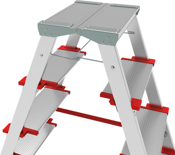 Лестница-стремянка Новая Высота NV 3127А / 3127208А