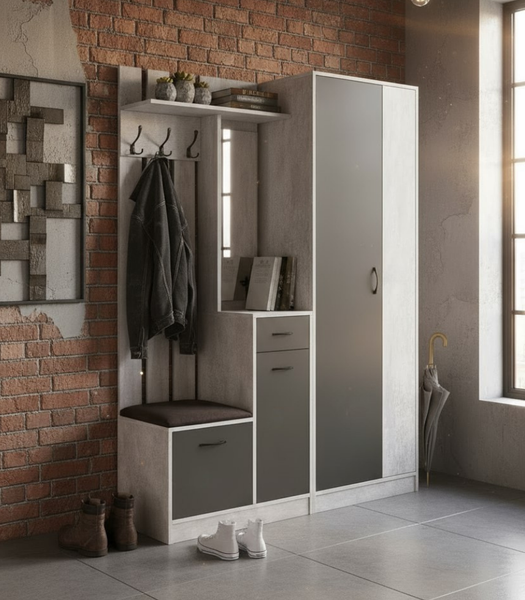 Шкаф-пенал Мебель-Класс Порто-1 МК 501.09.1