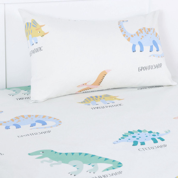 Комплект постельный для малышей Крошка Я Динозаврики / 10708276