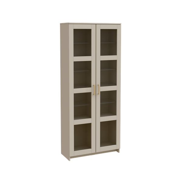 Шкаф с витриной Mio Tesoro Нави 2.15.16.090.19 - фото