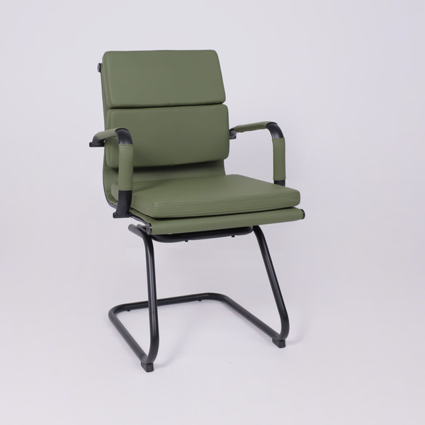 Стул офисный AksHome Indigo CF (зеленый/черный)