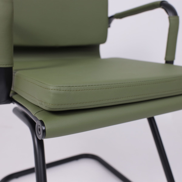 Стул офисный AksHome Indigo CF (зеленый/черный)