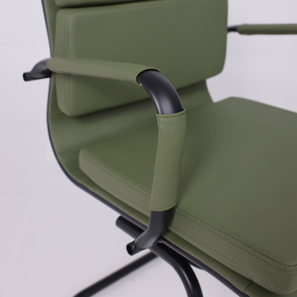 Стул офисный AksHome Indigo CF (зеленый/черный)