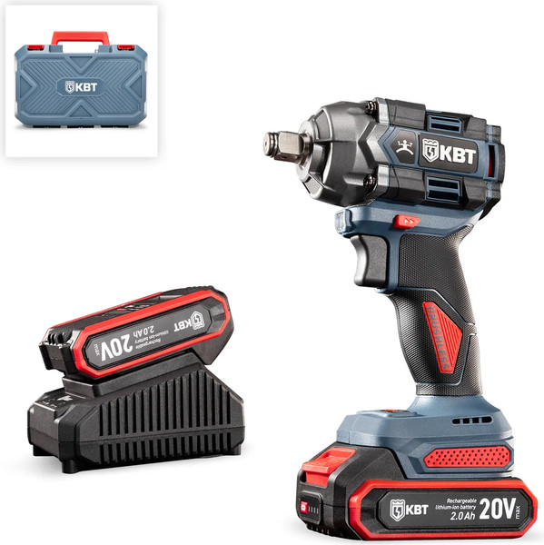 Аккумуляторный гайковерт КВТ WB-20-350 Профи / 104571 - фото