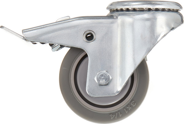 Опора колесная для тележки складской Стелла-техник N48075TPRDB