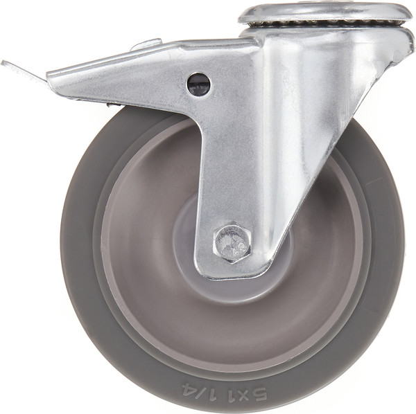 Опора колесная для тележки складской Стелла-техник N48125TPRDB