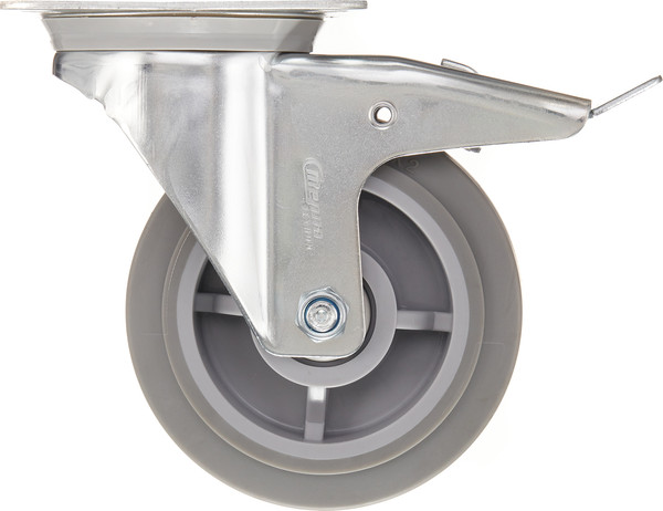 Опора колесная для тележки складской Стелла-техник N48150TPRB