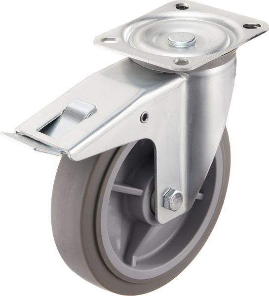 Опора колесная для тележки складской Стелла-техник N48200TPRB - фото