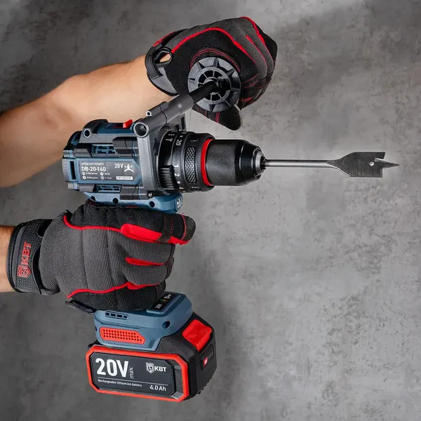 Аккумуляторная дрель-шуруповерт КВТ DB-20-160 Профи / 104531