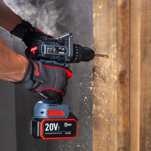 Аккумуляторная дрель-шуруповерт КВТ DB-20-160 Профи / 104531