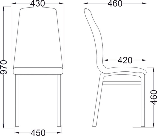 Стул AksHome Adele