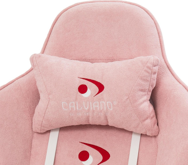 Кресло геймерское Calviano Avanti Ultimato (Pink Fabric)