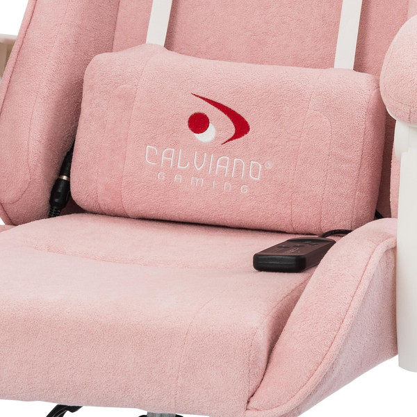 Кресло геймерское Calviano Avanti Ultimato (Pink Fabric)