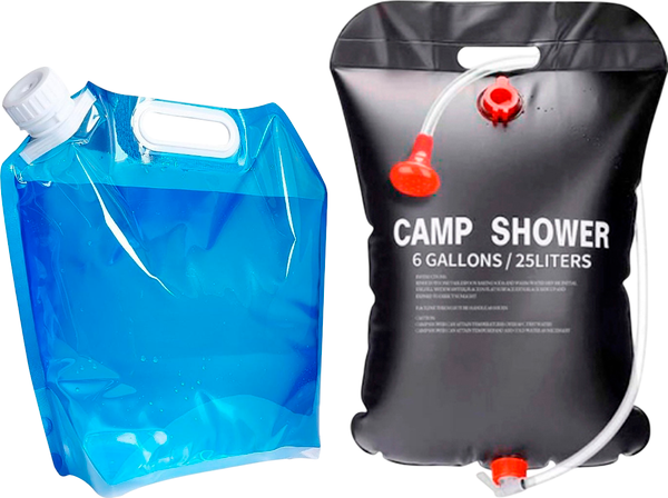 Походный душ Sundays TBD0604354002 со складной канистрой TBD056714001B - фото