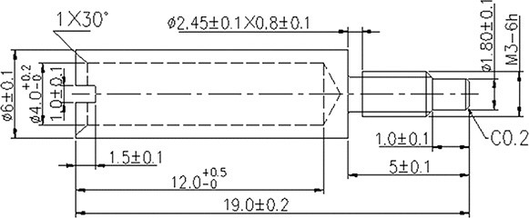 Тестовое гнездо для клемм BLOX FJTK-6 (R) / BX336270