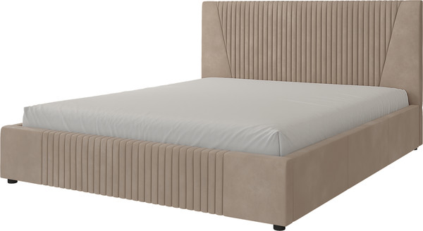 Двуспальная кровать Bravo Мебель Нельсон 160х200 без ПМ стандарт 3 вариант - фото