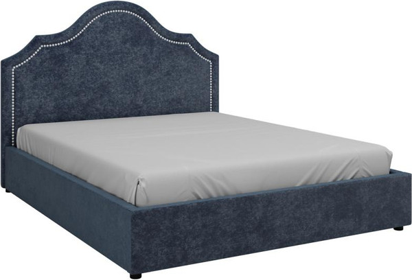 Двуспальная кровать Bravo Мебель Оливия 160х200 без ПМ стандарт 5 вариант - фото