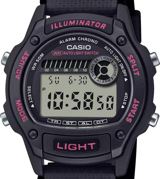 Часы наручные унисекс Casio W-220H-1A2