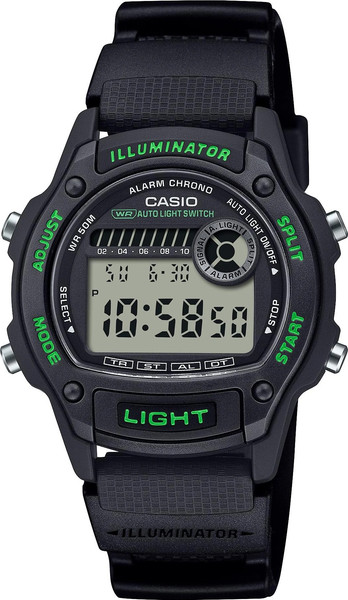 Часы наручные унисекс Casio W-220H-1A3 - фото