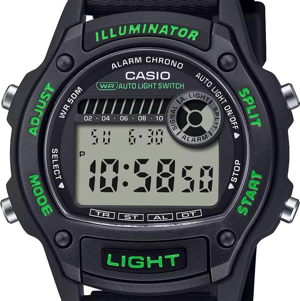 Часы наручные унисекс Casio W-220H-1A3