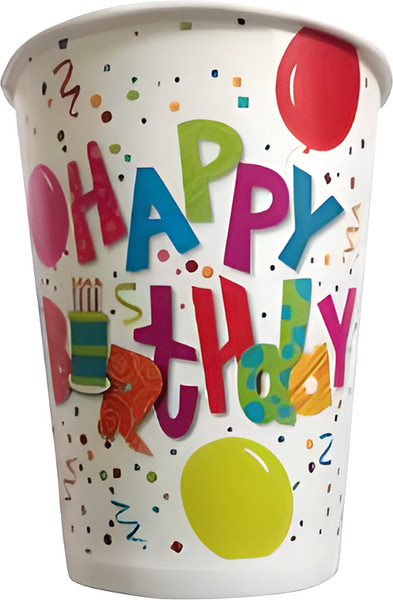 Набор бумажных стаканов Лекс Вечеринка - фото