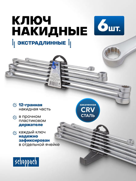 Набор ключей Scheppach Sch-50622