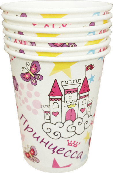 Набор бумажных стаканов Лекс Замок - фото