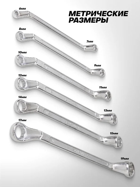 Набор ключей Sigmatool 50610P