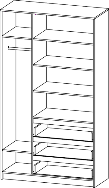 Шкаф ДСВ Мори МС МШ 1200