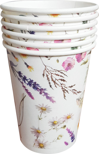 Набор бумажных стаканов Лекс Прованс - фото