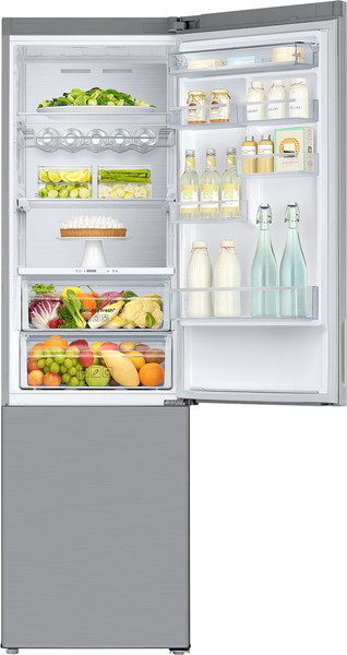 Холодильник с морозильником Samsung RB37A5411SA/WT