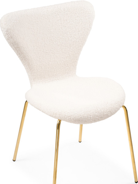 Стул Woodville Solo (white/gold)