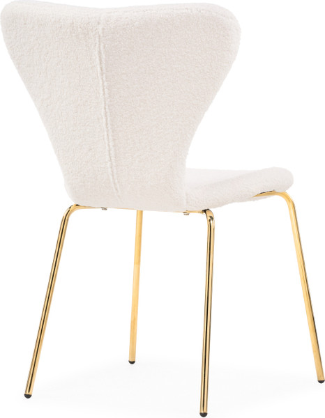 Стул Woodville Solo (white/gold)