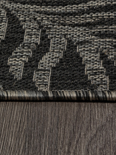 Циновка Merinos Kair S132-OVAL-DARK-GRAY