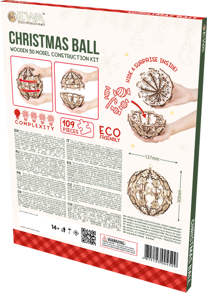 Конструктор EWA Новогодний шар