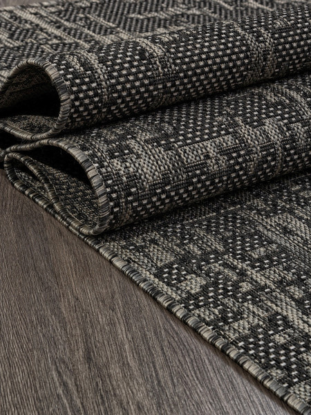 Циновка Merinos Kair S136-STAN-BLACK-GRAY