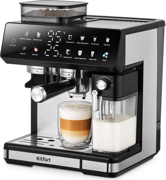 Кофеварка эспрессо Kitfort КТ-7416 - фото